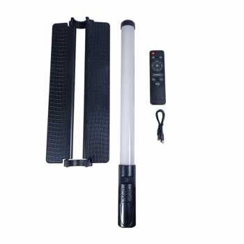 Gambar produk ILOIS Lampu Fill Light Stick Dual Color Screw 1/4 10W with Remote - S10