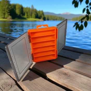 ZUHE Kotak Perkakas Kail Pancing Tackle Box Double Side 12 Grid - ZU012