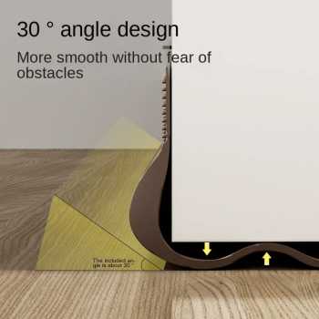 Gambar produk CBGHA Lis Pintu Penghalang Debu Serangga Door Seal Strip 48.4x31mm - TP150