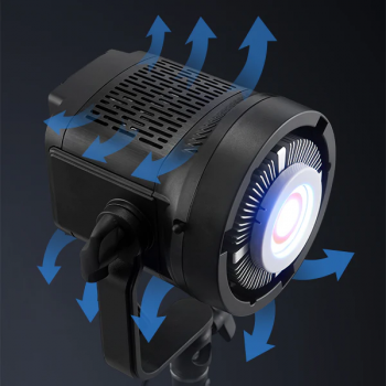 Gambar produk Tolifo Lampu Video LED Portabel RGB COB Video Light 135W 6500K - SK-135FR