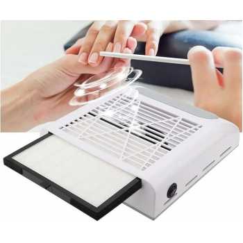Gambar produk Yoke Kipas Vacuum Kuku Nail Art Dust Collector Cleaner 80W - BQ-858-8