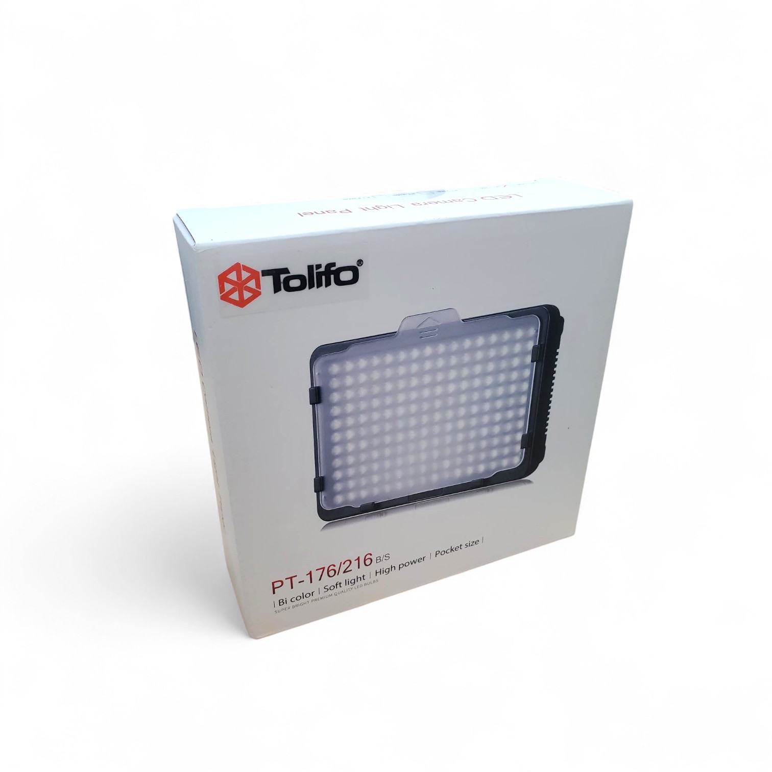 Gambar produk Tolifo Lampu LED Kamera Video Studio Fill Light Rechargeable 11W - PT-176S