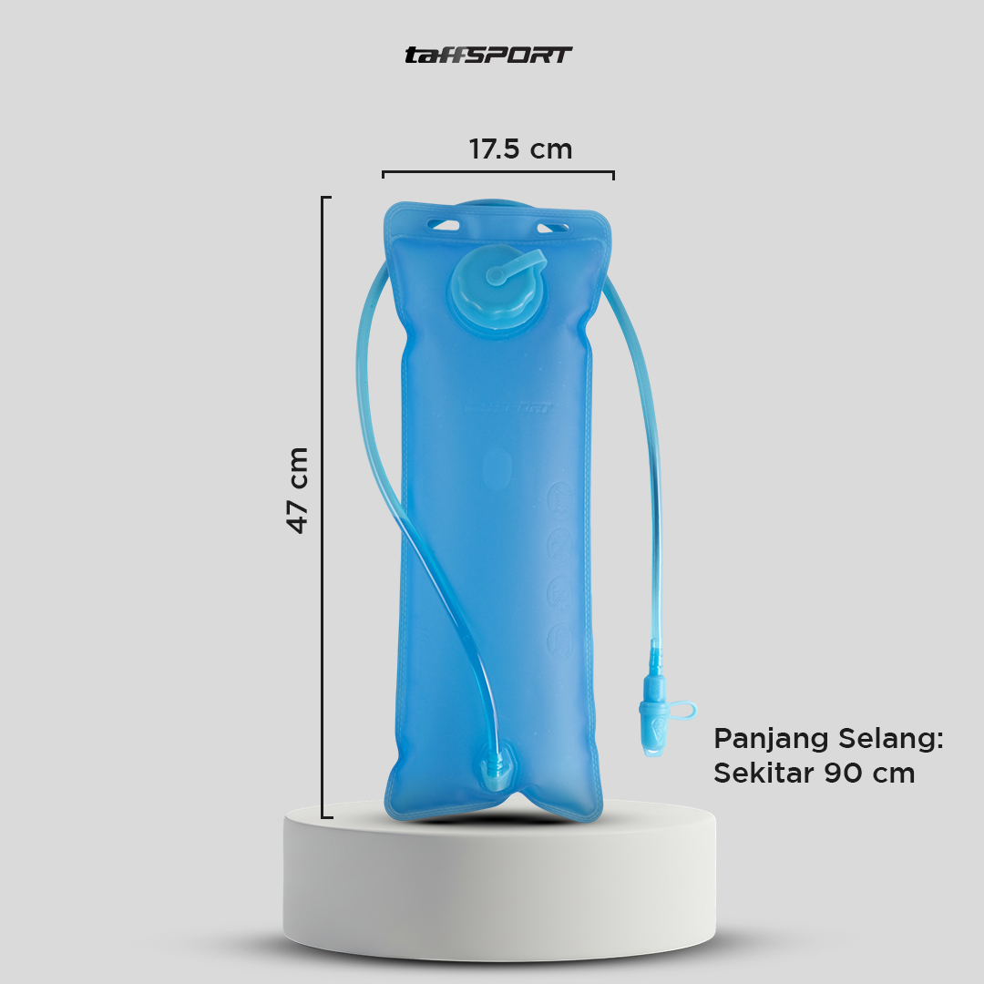Gambar produk TaffSPORT Botol Minum Lipat Water Bladder Hydration Pack BPA Free 3L - Y8
