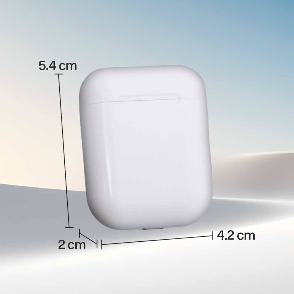 Gambar produk WOJOQ Earphone Bluetooth 5.3 TWS Earbuds HiFi Sound Noise Reduction - i12