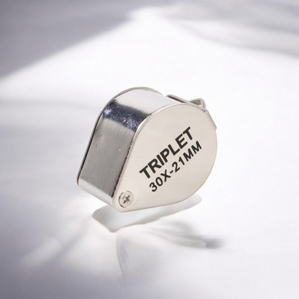 BSIDE Kaca Pembesar Handhled Magnifying Glass Lup Jewelers 21mm 30X - BS30 Gambar produk BSIDE Kaca Pembesar Handhled Magnifying Glass Lup Jewelers 21mm 30X - BS30