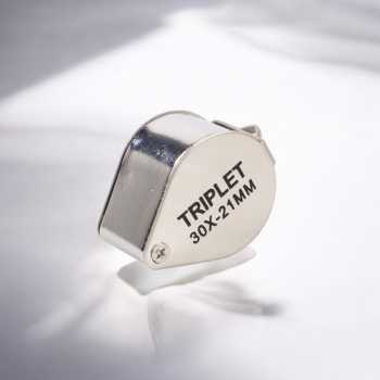 BSIDE Kaca Pembesar Handhled Magnifying Glass Lup Jewelers 21mm 30X - BS30 Gambar produk BSIDE Kaca Pembesar Handhled Magnifying Glass Lup Jewelers 21mm 30X - BS30