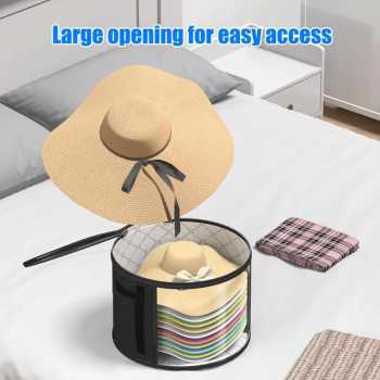 Gambar produk BONANZA Tempat Organizer Topi Foldable Hat Storage - BN523