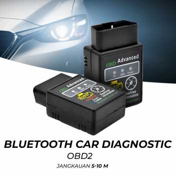 Gambar produk Bluetooth Car Diagnostic OBD2 Scanner Diagnosa Kendaraan V1.5 - ELM327