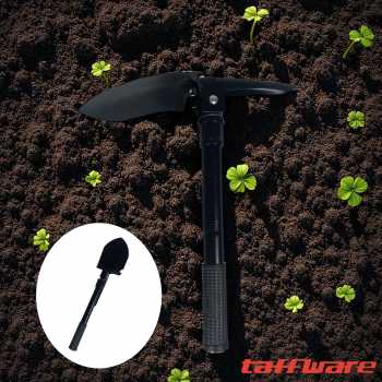 Taffware Pacul Sekop Lipat Portable Survival Tools with Compass - T-3