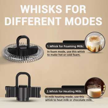 Gambar produk FMA Automatic Electric Milk Frother Stainless Steel 4in1 350ml 400W - FG-M05B