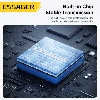 Gambar produk ESSAGER Card Reader 2in1 Lightning OTG USB 2.0 MicroSD - ES-DK02