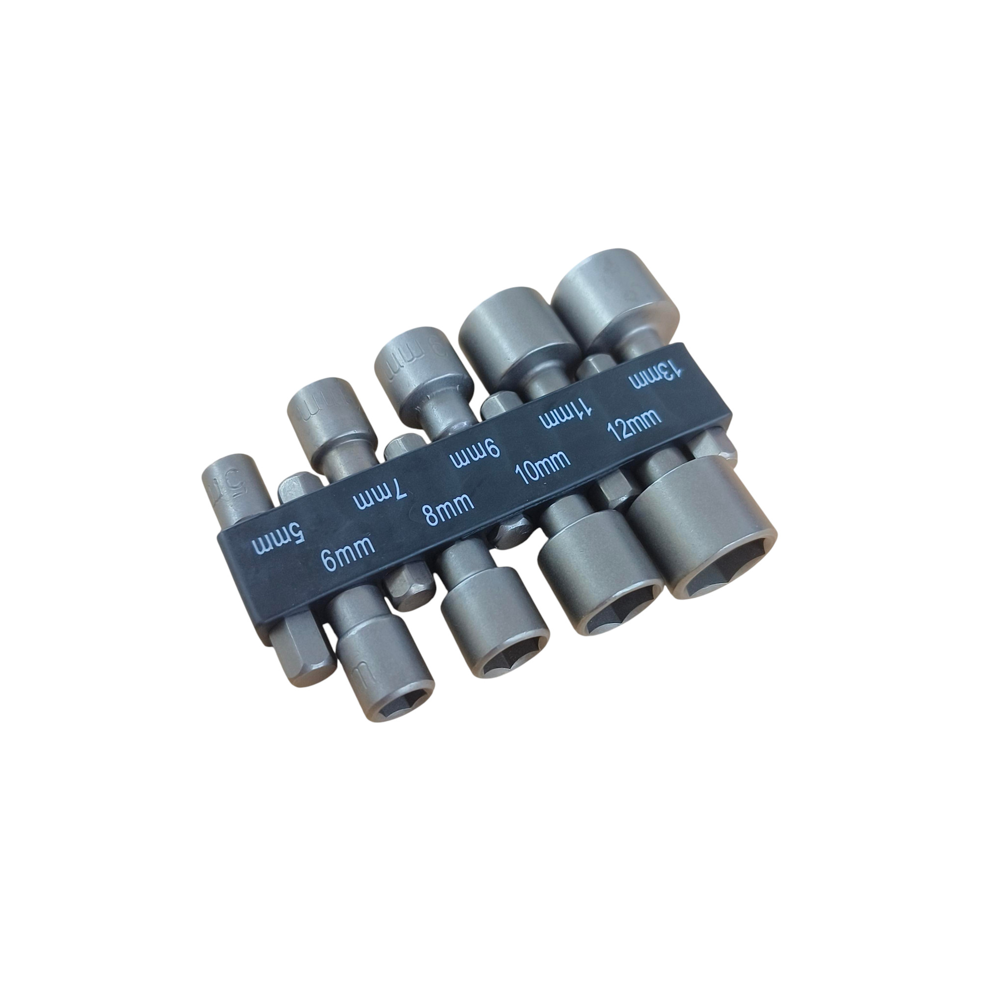 Gambar produk MIANQI Mata Kunci Shock Hex Socket Sleeve Wrench 5-13mm 9 PCS - BS04