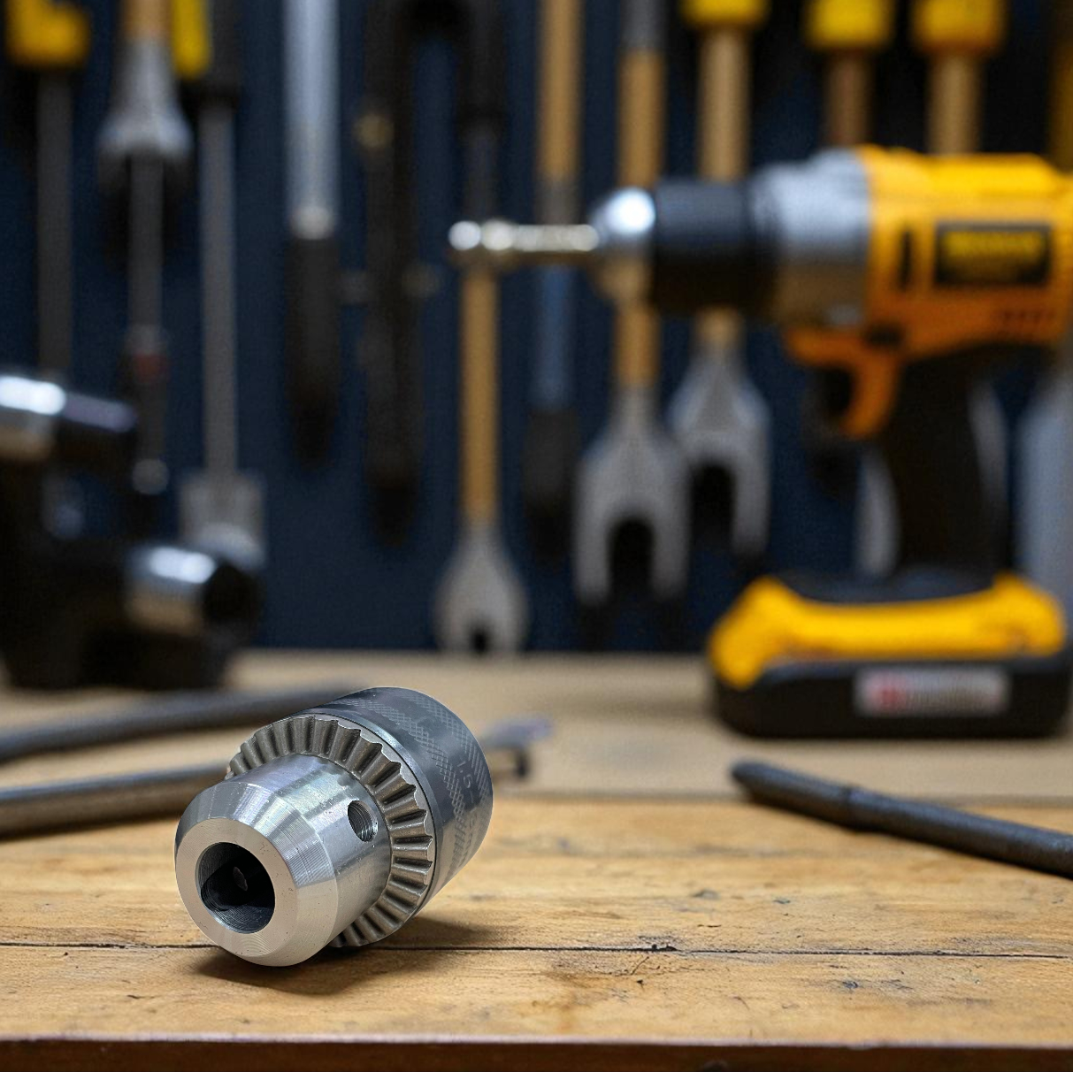 LIXIU Adaptor Bor Drill Machine Chuck Key Converter Connecting 1.5-10mm 3/8-24UNF - XI1 Gambar produk LIXIU Adaptor Bor Drill Machine Chuck Key Converter Connecting 1.5-10mm 3/8-24UNF - XI1