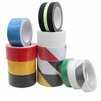 Gambar produk TaffPACK Lakban Lantai Tangga Anti Slip Tape Waterproof Flexible 5M 50mm - WD5