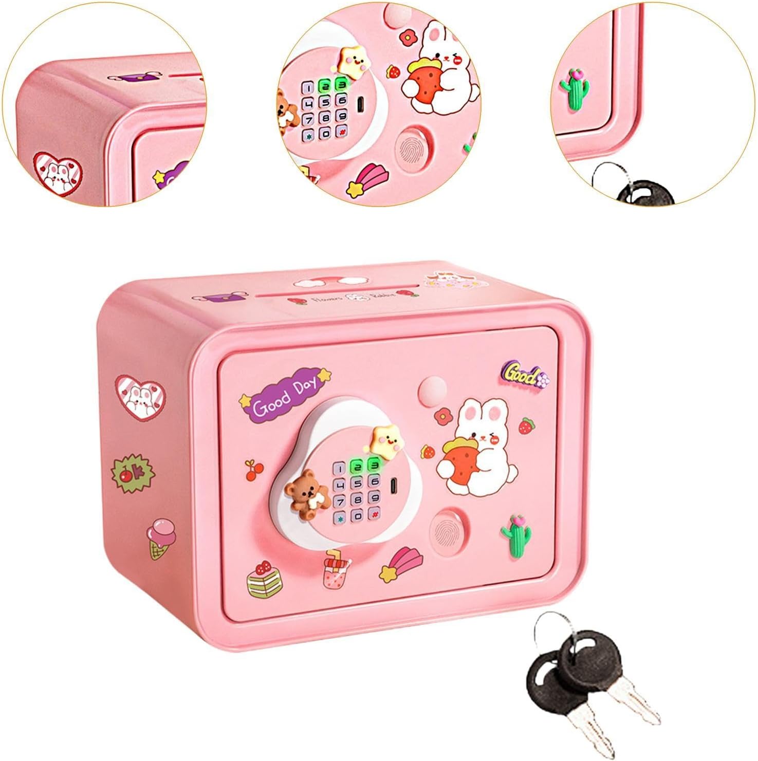 Gambar produk Investdini Celengan Anak Electronic Cartoon Money Bank Savings Toy - INU165