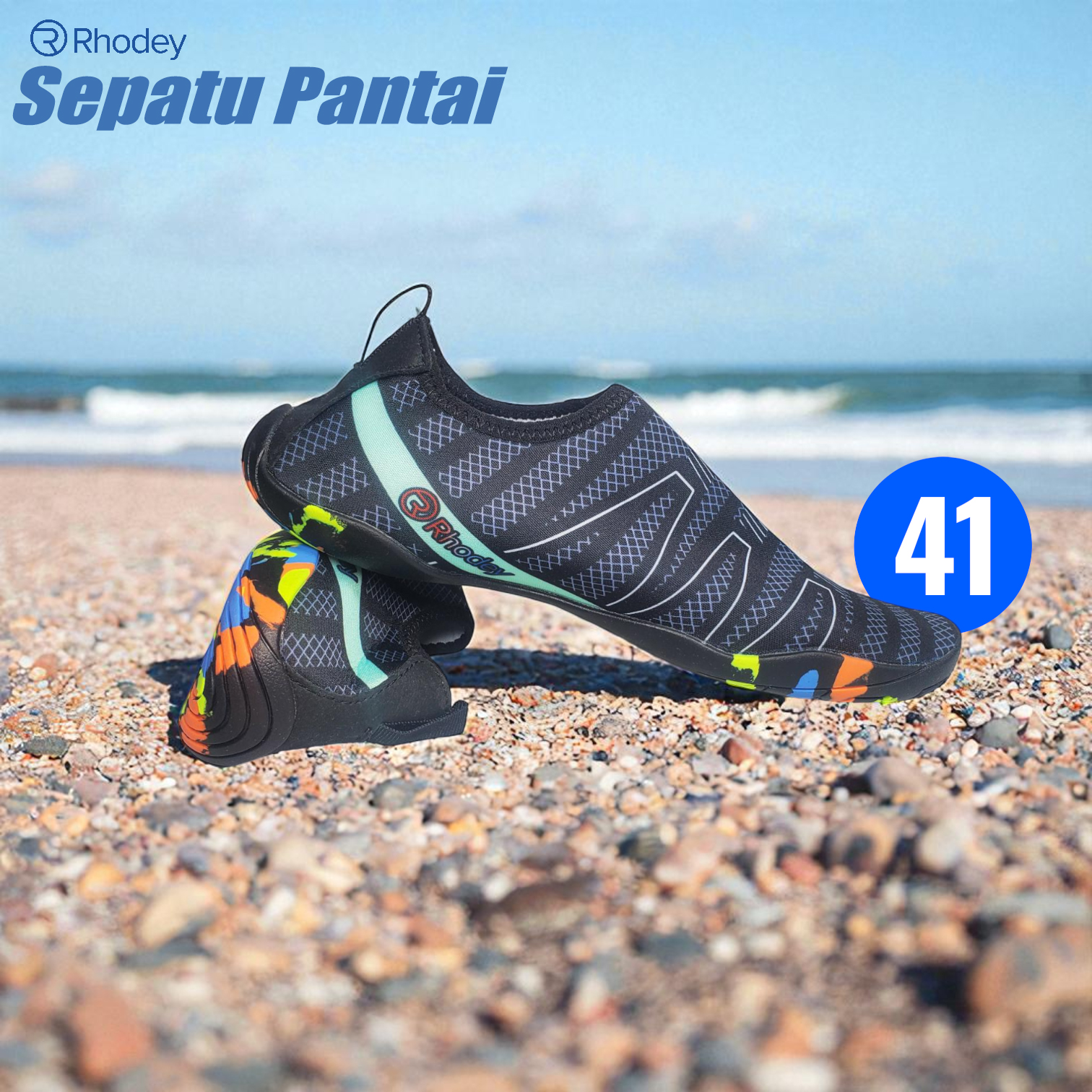 Gambar produk Rhodey STOUREG Sepatu Pantai Olahraga Air Water Sports Barefoot Shoes 41 - 6688