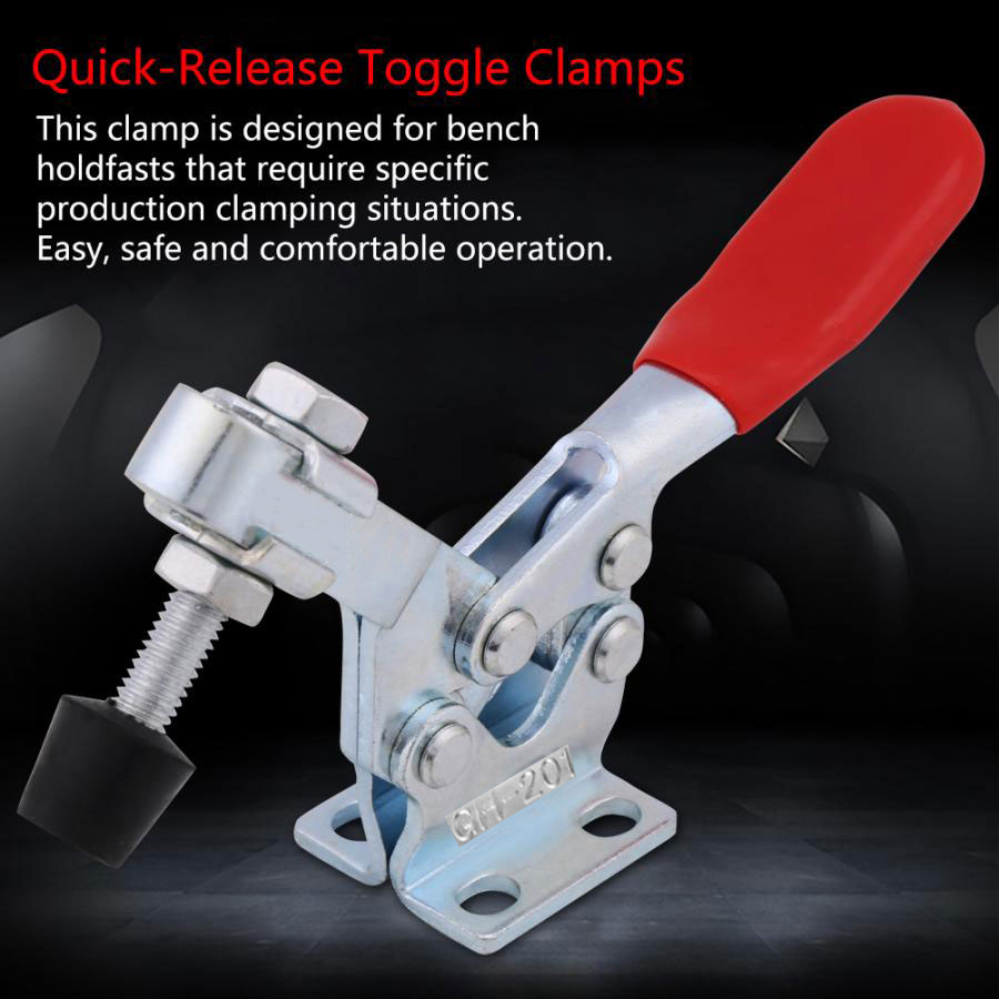 Gambar produk DA LI SHI Penjepit Kayu Quick Release Push Pull Toggle 1 PCS - GH-201