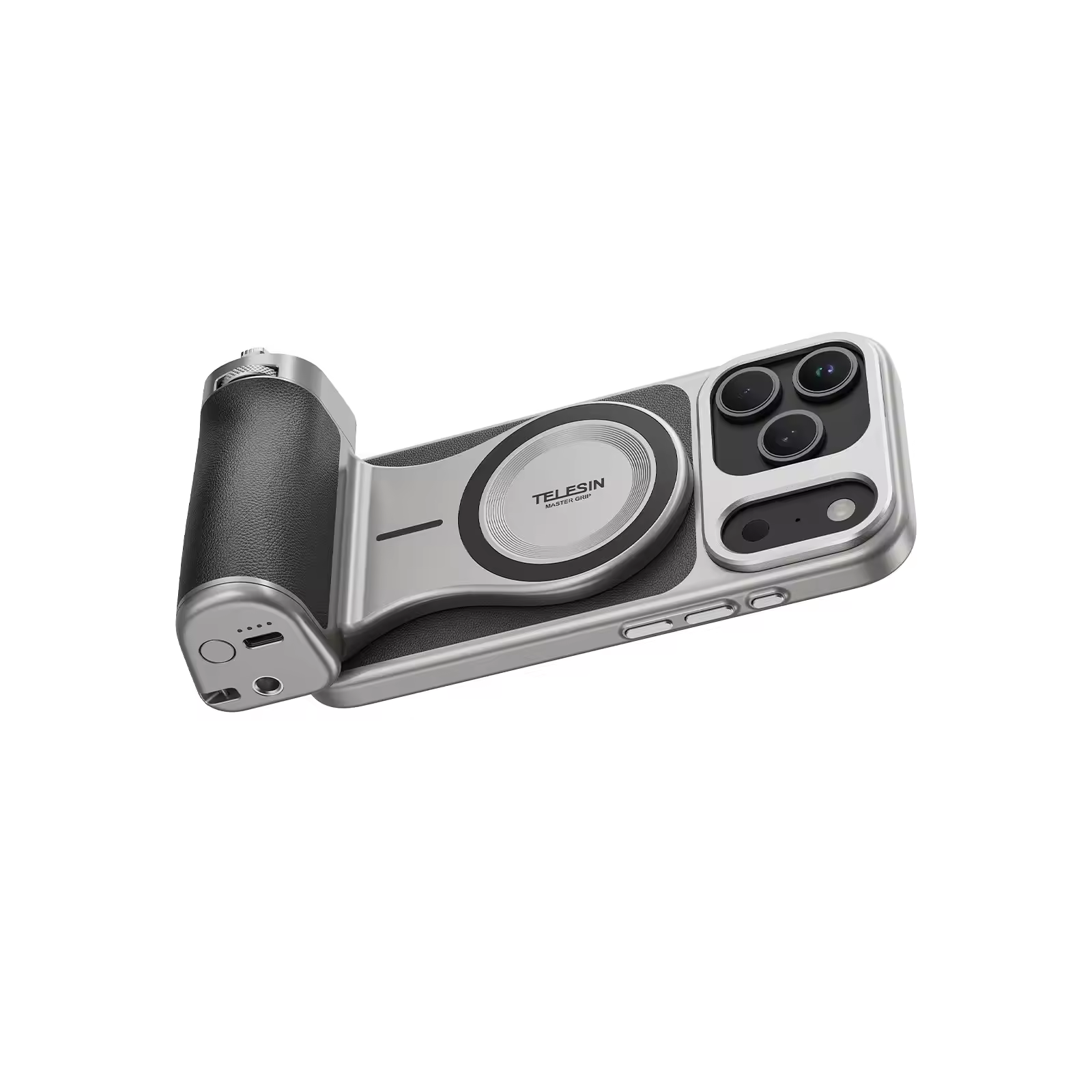 Gambar produk TELESIN Master Grip Ultimate for iPhone17Pro/ProMax with Phone Case - P5-MCS-11-TIP