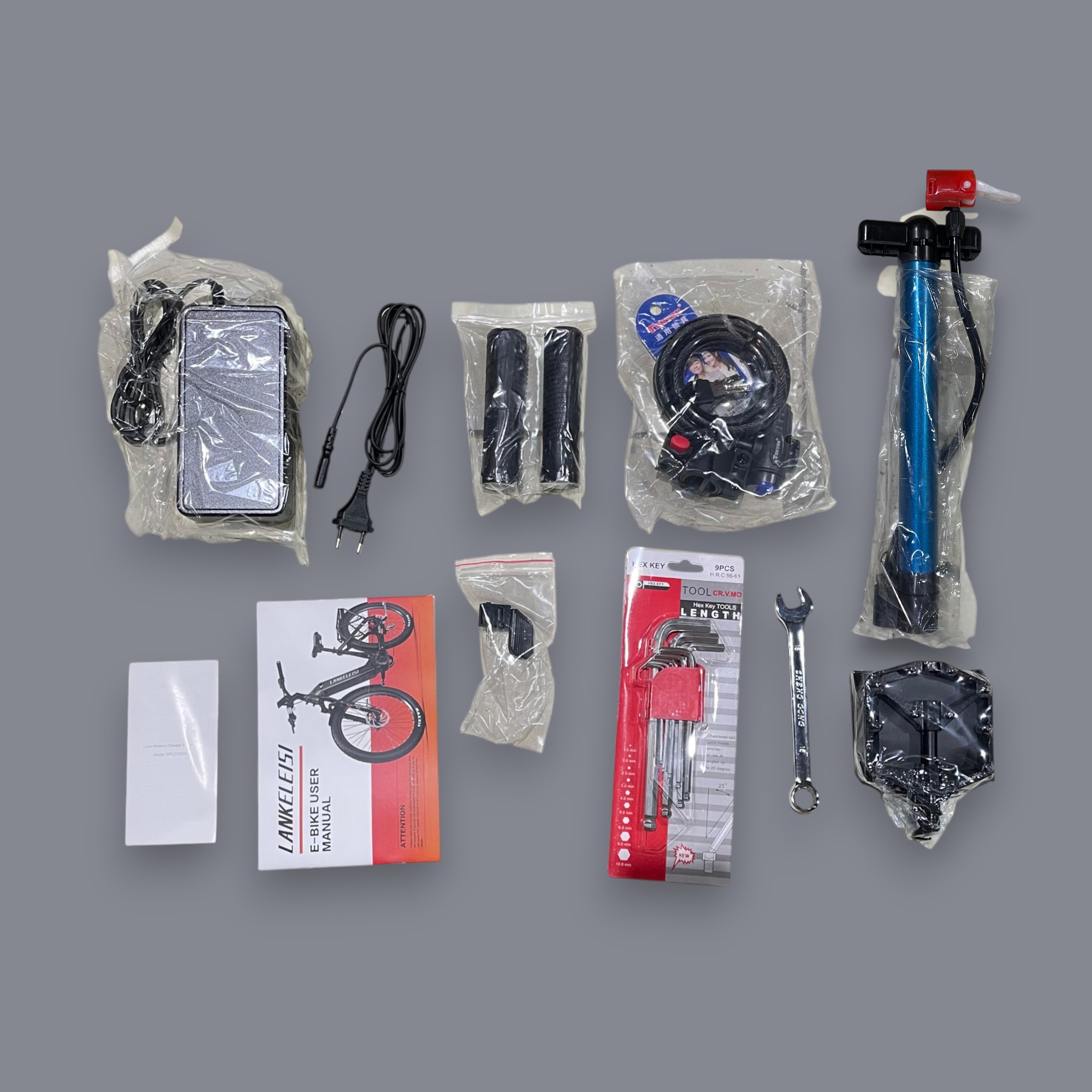 Gambar produk Lankeleisi Sepeda Listrik Trekking Bike 8 Gear 720W 36V 20Ah - MG600 Lite