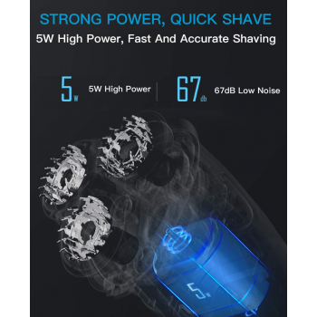 Gambar produk ENCHEN Alat Cukur Elektrik Electric Shaver LED Display IPX7 5W - EN23
