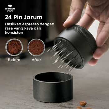 Gambar produk One Two Cups Jarum Kopi Espresso 24 Needle Distribution Tool 51mm - ZH-5