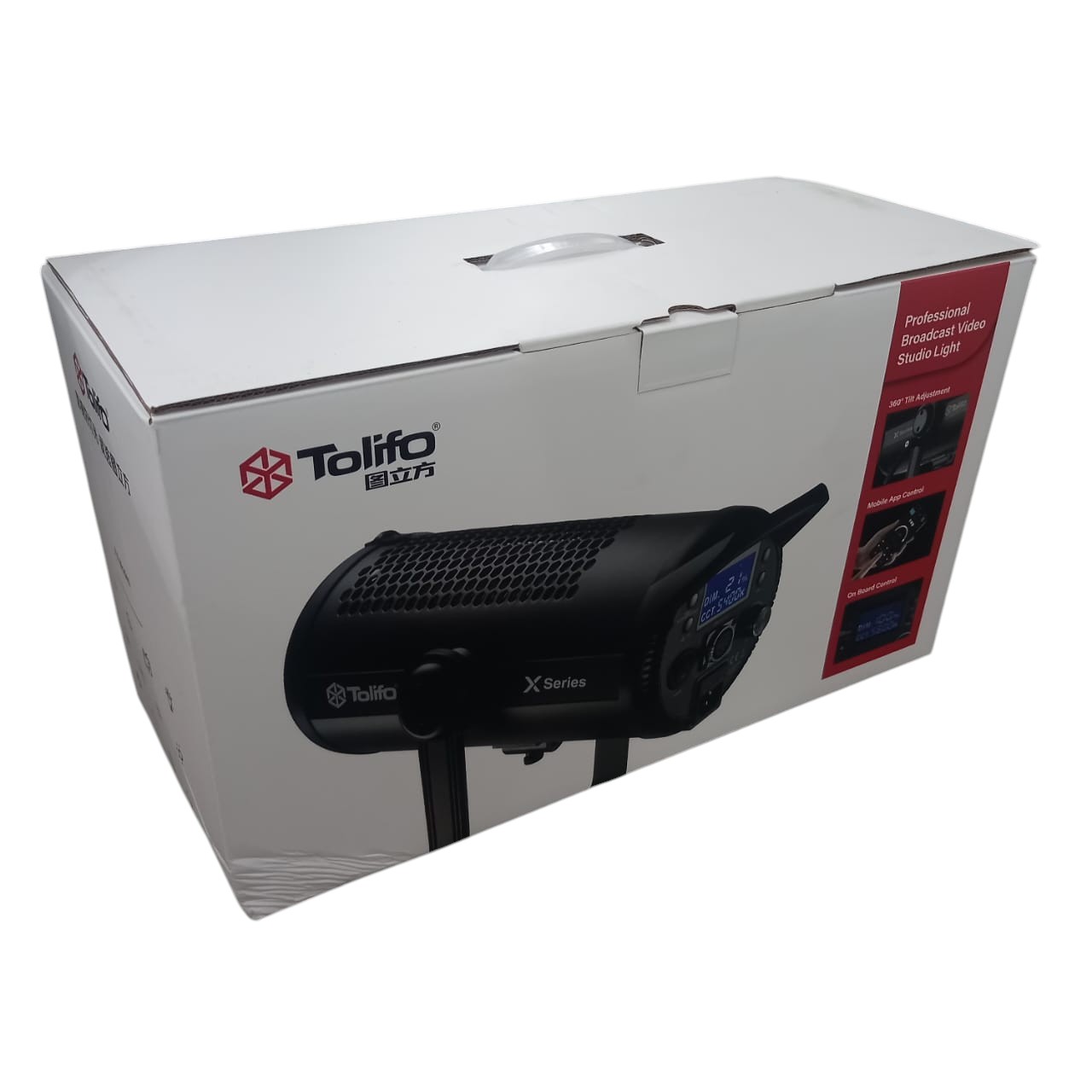 Gambar produk Tolifo Lampu Video LED Bi-Color COB Video Light 600W 6500K - X-600B PRO