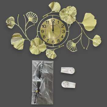 Gambar produk TaffHOME Jam Dinding Quartz Iron Luxury European Style - A1690