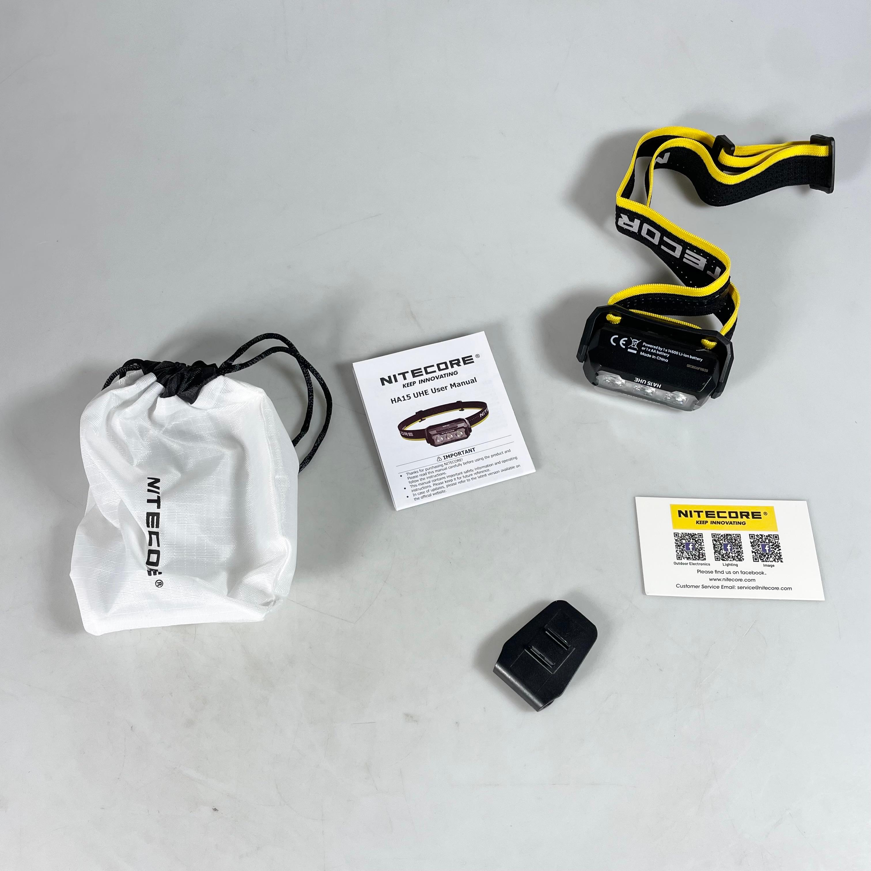 Gambar produk NITECORE Senter Kepala LED Headlamp 6 Core Lightweight IP66 400 Lumens - HA15 UHE
