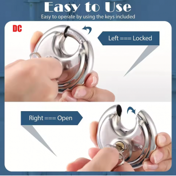Gambar produk LIEBAO Gembok Pintu Rumah Anti Maling House Padlock Hardened 60mm - LB-060