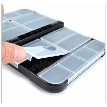 Gambar produk HIRISI Kotak Kail Pancing Fishing Tackle Box 16 Compartement - H016