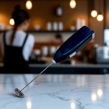 Gambar produk Hand Mixer Mini Pengocok Telur Milk Frother Electric Battery Power - F-016