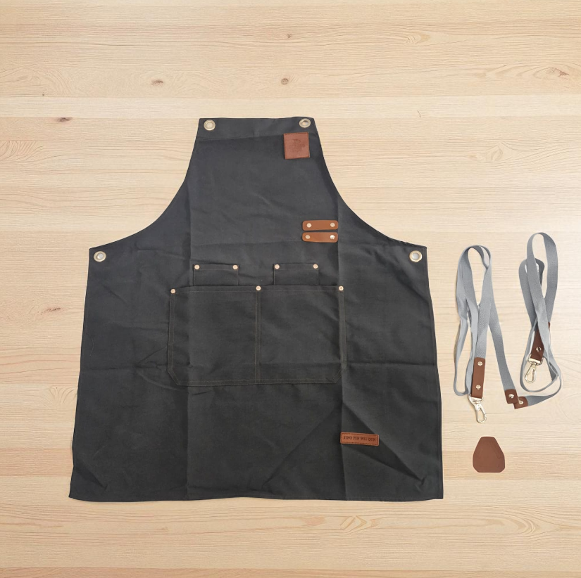 Gambar produk One Two Cups Celemek Masak Apron Anti Air dengan Kantong - SP01
