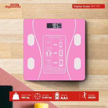 Taffware Digipounds Timbangan Badan Digital Scale 180kg - SH-Y01