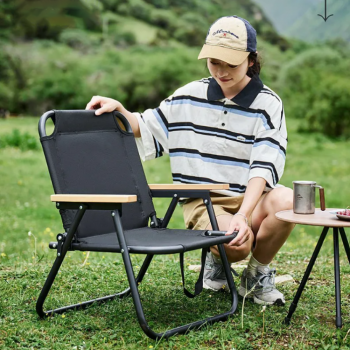 Gambar produk Patio Kursi Lipat Outdoor Camping Portable Oxford 600D Folding Chair - PT144