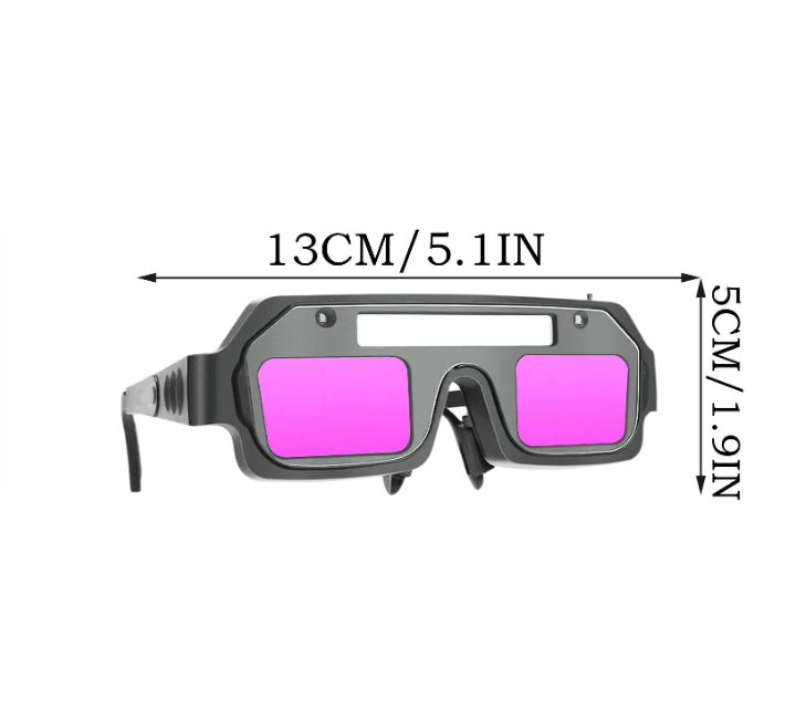 Gambar produk LIOMING Kacamata Las Otomatis Automatic Dimming Welding Glasses - LO4