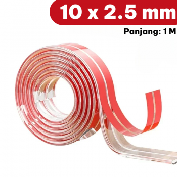 SFT Lakban Pelindung Benturan PVC Anti Collision Edge Safety Strip 1M - SF-2
