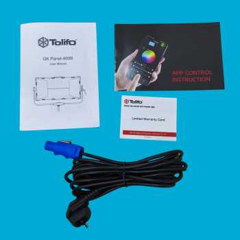 Gambar produk TOLIFO Lampu Kamera Foto Video Adjustable Studio Light LED 400W - GK-Panel 400B