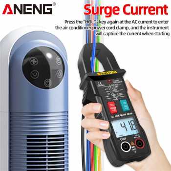 Gambar produk ANENG Digital Bluetooth Multimeter Voltage Tester Clamp - ST207