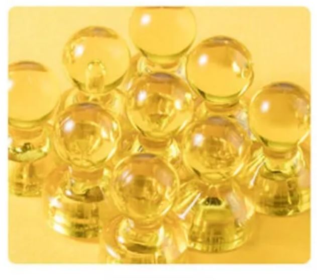 Gambar produk Eustass Magnet Pushpin Refrigerator Acrylic 10 PCS - INU163