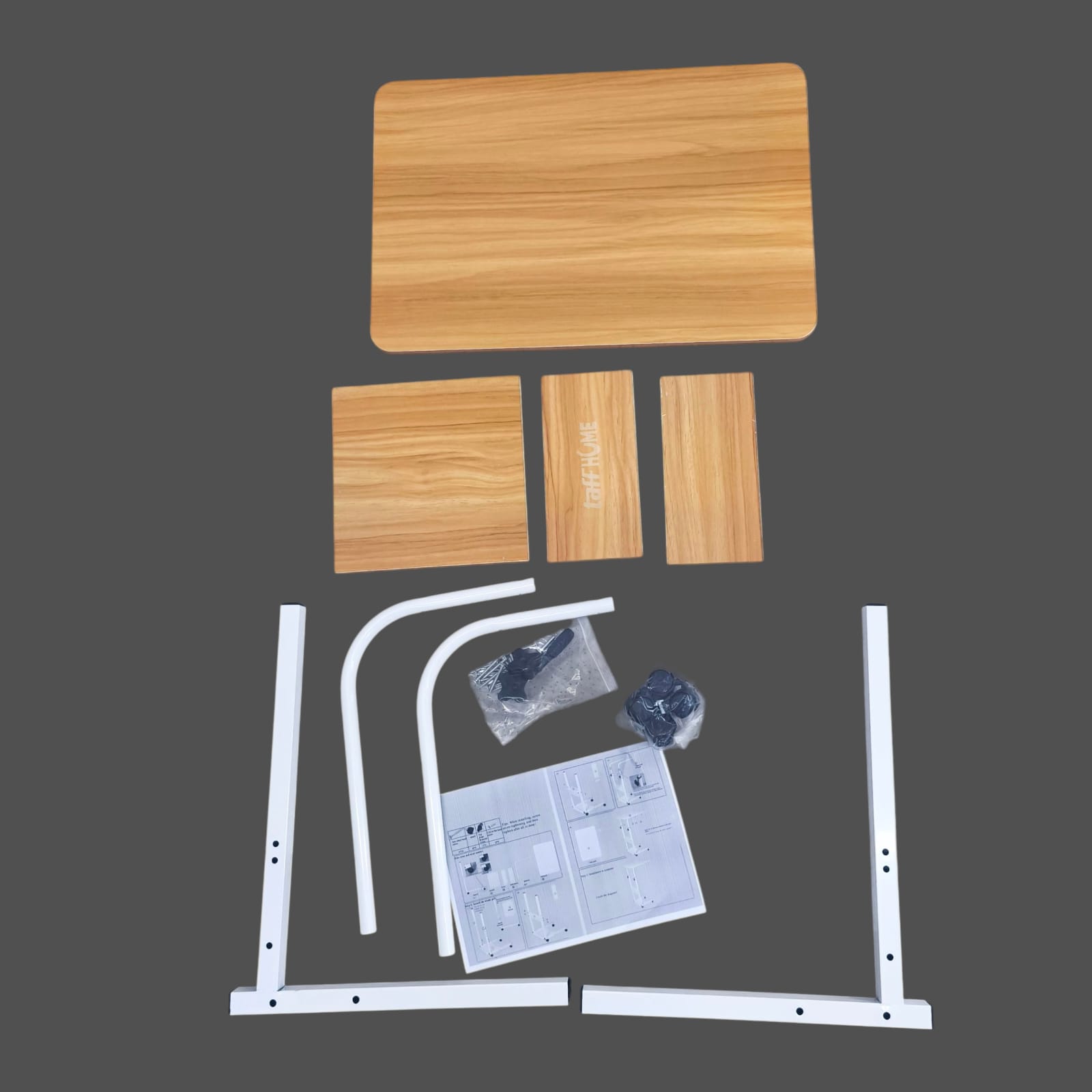 TaffHOME Meja Rak Laptop Adjustable Portable Desk with 1 Rack - ND03 Gambar produk TaffHOME Meja Rak Laptop Adjustable Portable Desk with 1 Rack - ND03