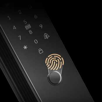 Gambar produk KAILILAI Smart Door Lock Fingerprint Face Recognition Password WeChat - B90