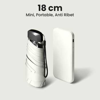 Gambar produk MUCAI Payung Lipat Kecil Portable Anti UV Waterproof UPF 50+ - 190T