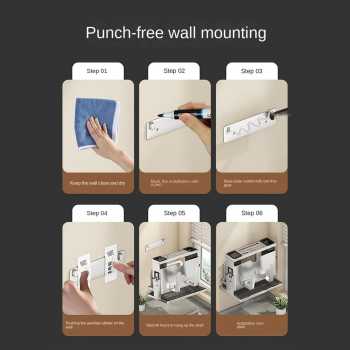 Gambar produk JoyHome Tempat Pisau Dapur Rak Penyimpanan Sendok Sumpit Organizer - JH-28