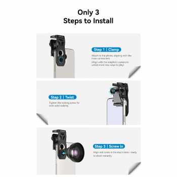 Gambar produk APEXEL Lensa Kamera Smartphone Eye Macro Lens FMC Coating 50-110mm - APL-HB100U52