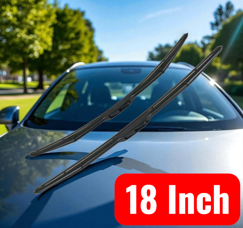 Gambar produk OTOHEROES Wiper Kaca Mobil Boneless Universal 3 Section 1 Pair 18 Inch - PC58