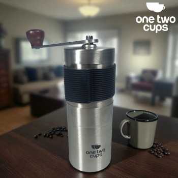 Gambar produk One Two Cups Alat Penggiling Kopi Manual Coffee Grinder Adjustable - ZX-A65