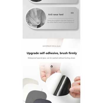Gambar produk FUADA Stiker Tambal Sepatu Alas Kaki Repair Patch Insole Shoes 6 PCS - SS4413