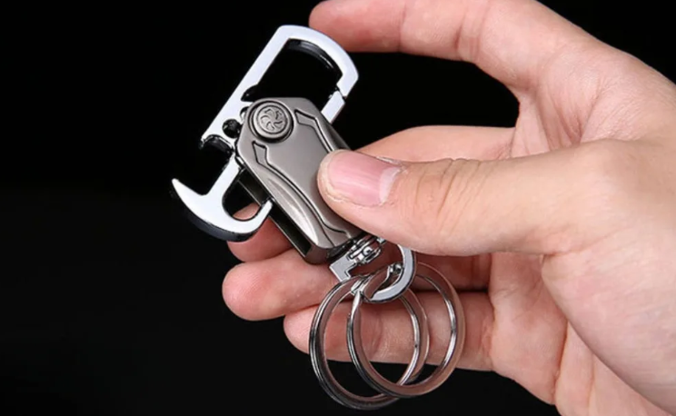 Gambar produk CHROMSTICA Gantungan Kunci Karabiner Keychain Clip Hooks Quickdraw 360 - 1018