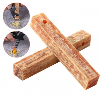 Gambar produk RAFFORD Balok Kayu Pinus Pemantik Api Outdoor Firestarter Block - RF150