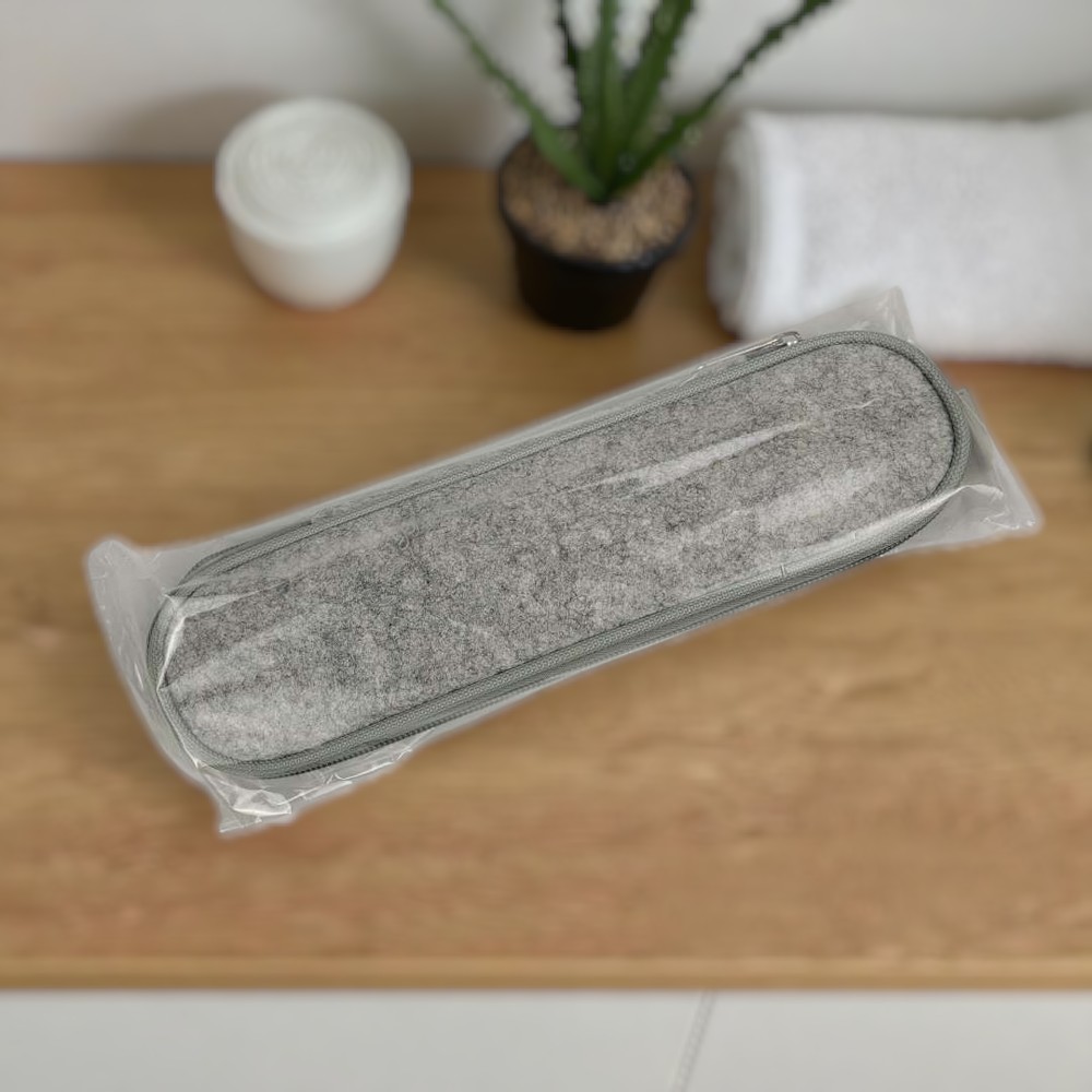 Gambar produk TaffHOME Set Alat Makan Sendok Garpu Pisau Sumpit Sedotan dengan Pouch - EA02300